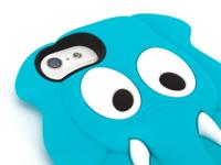 Griffin GB35611 Back Case - Youth - KaZoo - Apple iPhone 5 / 5S / 5SE - olifant - thumbnail