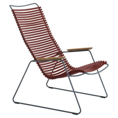 Houe Click loungestoel Paprika