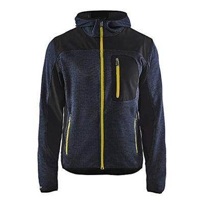 Blåkläder Gebreid vest met softshell 49302117 | Donkerblauw/Geel | Maat XL - 7330509658451 Blåkläder Gebreid vest met softshell 49302117 | Donkerblauw/Geel | Maat XL - 7330509658451