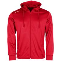 Stanno 408012 Field Hooded Full Zip Top - Red - S - thumbnail