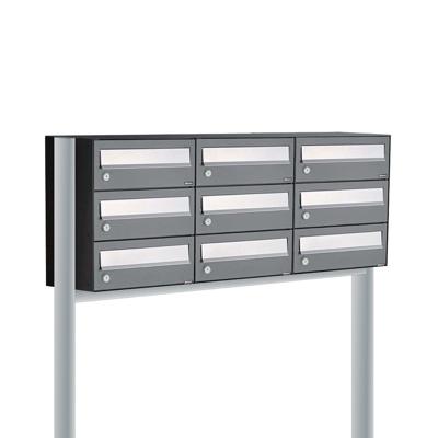 Allux Hive Set 3-Breed, 3-Hoog Op Statief Antraciet - 40030065_3x3s