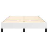 Bedframe zonder matras 120x190 cm kunstleer wit - thumbnail