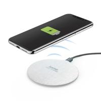 Hama Draadloze Oplader FC10 Metal Crème-wit - thumbnail