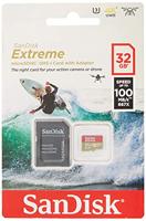 SanDisk Extreme® Action Cam microSDHC-kaart 32 GB Class 10, UHS-I, UHS-Class 3, v30 Video Speed Class Incl. SD-adapter, A1-vermogensstandaard - thumbnail