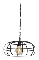 Light & Living Hanglamp 'Imelda' Ø53cm, mat zwart - thumbnail