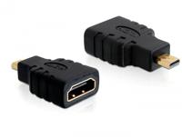 Delock 65242 HDMI Adapter [1x Micro-HDMI - 1x HDMI-bus] Zwart - thumbnail