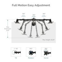 Schermtafel Support Fellowes 8502601 - thumbnail