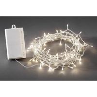 Konstsmide 3733-103 Micro-lichtketting Buiten werkt op batterijen Aantal lampen 240 LED Warmwit Verlichte lengte: 24 m - thumbnail