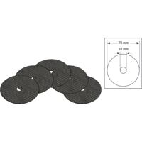 HAZET Slijpschijven · 76 x 2,1 x 10,0 mm 9033-010/5 · 5-delig - thumbnail