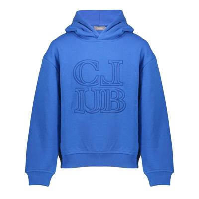 Geisha winter hoodie meisjes - blauw - club