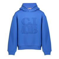 Geisha winter hoodie meisjes - blauw - club - thumbnail