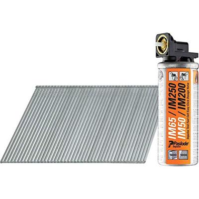 Paslode afwerknagels schuin - AF16x45 mm - verzinkt 3mμ- 2000 st + 2 gaspatronen