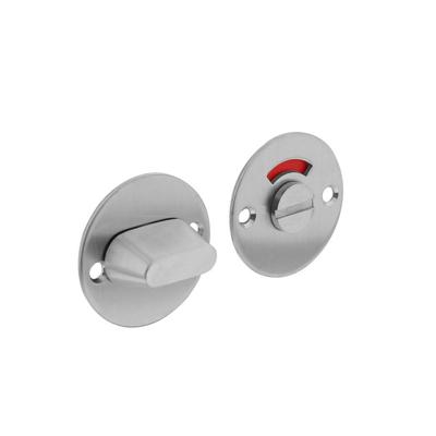 Intersteel WC-sluitingTira plat RVS Ø 5cm met venster - 0035.340960