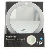 LSP Spiegels Spiegel met licht en zuignap 7x vergrotend - thumbnail