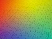 Colorful Rainbow Gradient Puzzel 1000 Stukjes - thumbnail