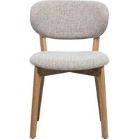 WOOOD Eetkamerstoel 'Udar' Geweven stof, kleur Naturel - thumbnail