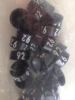 MB zwart/wit 92 voor op kledinghanger - thumbnail