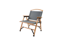 Human Comfort Dolo Canvas Campingstoel Grijs - thumbnail