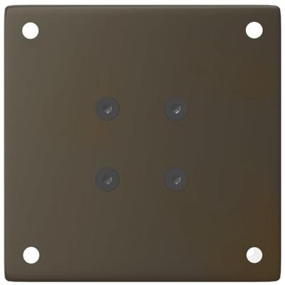 Salontafelpoten 4 st 42-44 cm staal naturel