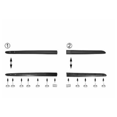 ACHTERDEURSIERLIJST RECHTS tot 06/2001 4339426