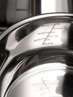 Bergner RVS kookpan met deksel (8,2 liter) - thumbnail