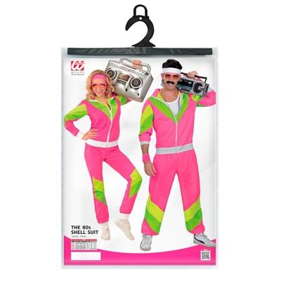 Retro Trainingspak roze/geel