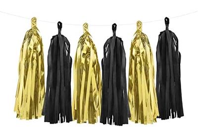 Slinger Tassel goud zwart DIY