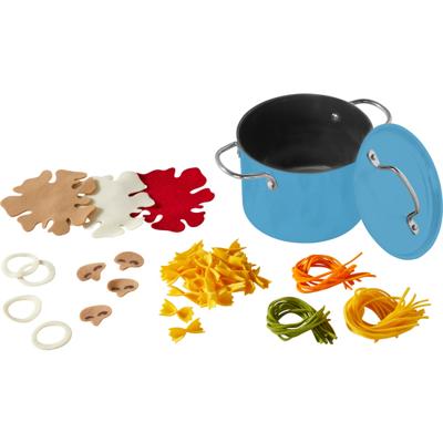Haba servies Kookset Tijd voor pasta junior 12,5 cm blauw Haba servies Kookset Tijd voor pasta junior 12,5 cm blauw