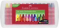 Faber Castell FC-120034 Waskrijt Jumbo In Opbergbox 24 Stuks - thumbnail