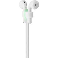 Cellularline Dynamische soft-touch siliconen AirPod-hoes met haak en magneetkabel voor Apple AirPods 1 & 2 - thumbnail