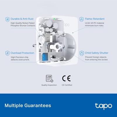 TP-Link Tapo P110M smart plug 2990 W Wit