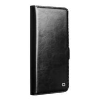 Qialino Samsung Galaxy S26 Plus hoesje - Leren bookcase - Magnetische sluiting - Zwart - thumbnail