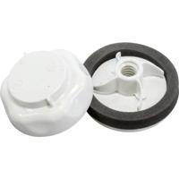 Hammond Electronics Gatenplug Polycarbonaat Lichtgrijs (Ø x h) 32 mm x 14 mm 1 stuk(s) - thumbnail