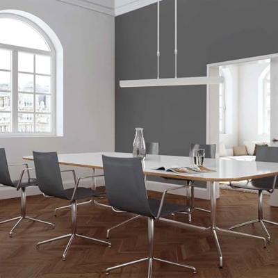 Steinhauer Led kantoor hanglampZelena LED Staal - 3656ST