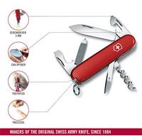 Victorinox Sportsman 0.3803 Zwitsers zakmes Aantal functies 17 Rood - thumbnail