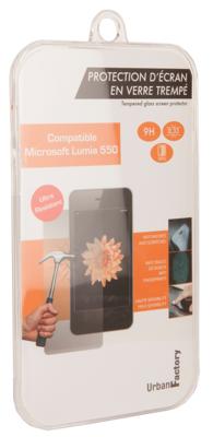 Urban Factory TGP19UF displaybeschermfolie van gehard glas voor Microsoft Lumia 550