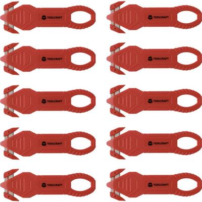 TOOLCRAFT TO-10284090 Veiligheidskartonmes 10 stuk(s) TOOLCRAFT TO-10284090 Veiligheidskartonmes 10 stuk(s)