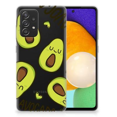 Samsung Galaxy A52 (5G/4G) Telefoonhoesje met Naam Avocado Singing Samsung Galaxy A52 (5G/4G) Telefoonhoesje met Naam Avocado Singing