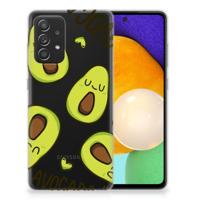 Samsung Galaxy A52 (5G/4G) Telefoonhoesje met Naam Avocado Singing - thumbnail