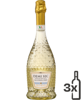 Bosio Demi Sec Sparkling White 0.0% (3 flessen) - thumbnail