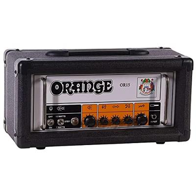Orange OR15H Black 15 watt gitaarversterker top