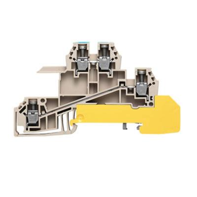 Weidmüller 1030700000-50 Verdeler-serieklem Schroeven Donkerbeige 50 stuk(s)