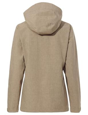 Vaude Rosemoor II Regenjas Dames Oat 42 Vaude Rosemoor II Regenjas Dames Oat 42