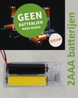 2AAA-batterijvervanger, geen 2AAA batterijen meer nodig! Transformator Adapter Indoor CoenBakker - Coenbakker - thumbnail