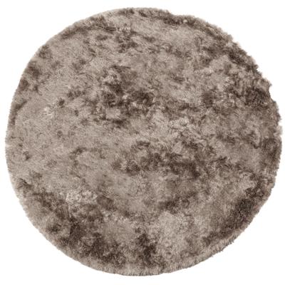 WOOOD Rond Vloerkleed 'Praline' Ø200cm, kleur Nougat WOOOD Rond Vloerkleed 'Praline' Ø200cm, kleur Nougat