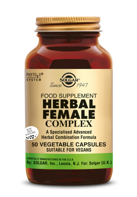 Solgar Herbal Female Kruiden Complex voor Vrouwen Capsules