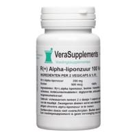 VeraSupplements R+ Alfa-Liponzuur Capsules - thumbnail