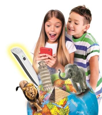 Wereldbol Clementoni Plastic