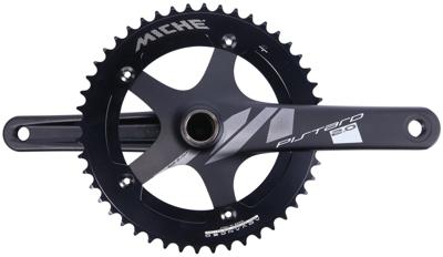 MICHE crankstel "pistard 2.0" crankset pistard 2.0" 48 teeth