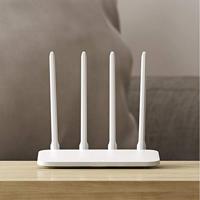 Xiaomi Mi AIOT Router 4C WLAN-router (tot 300 Mbps bij 2,4 GHz, Dual-Core CPU, 2 x LAN-poorten, 4 externe antennes, tot 64 apparaten),wit - thumbnail